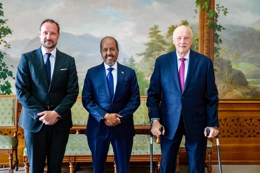 President Hassan Sheikh meets the King of Norway
