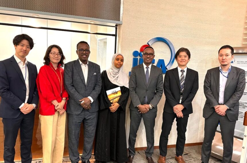 Somali Disaster Management Commissioner Engages in High-Level Talks with Japan’s International Cooperation Agency