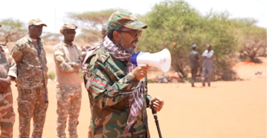 President Hassan commends the SNA on their successful operations against the Al-Shabaab militants