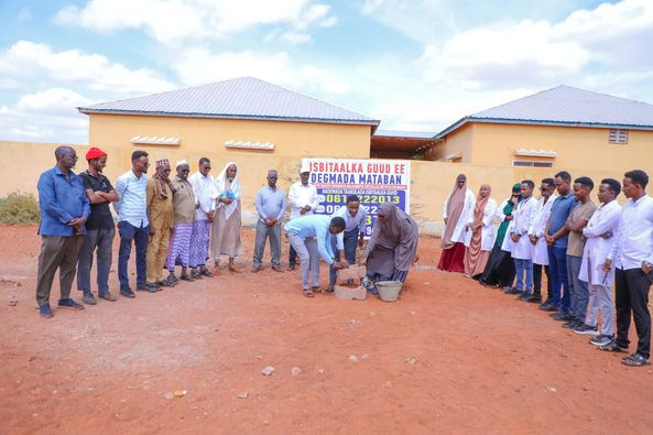Foundation Stone Laid for Surgical Department at Matabaan District Hospital