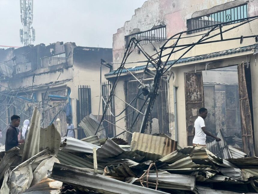 Al-Shabaab destroys biggest market in Ceelasha-biyaha
