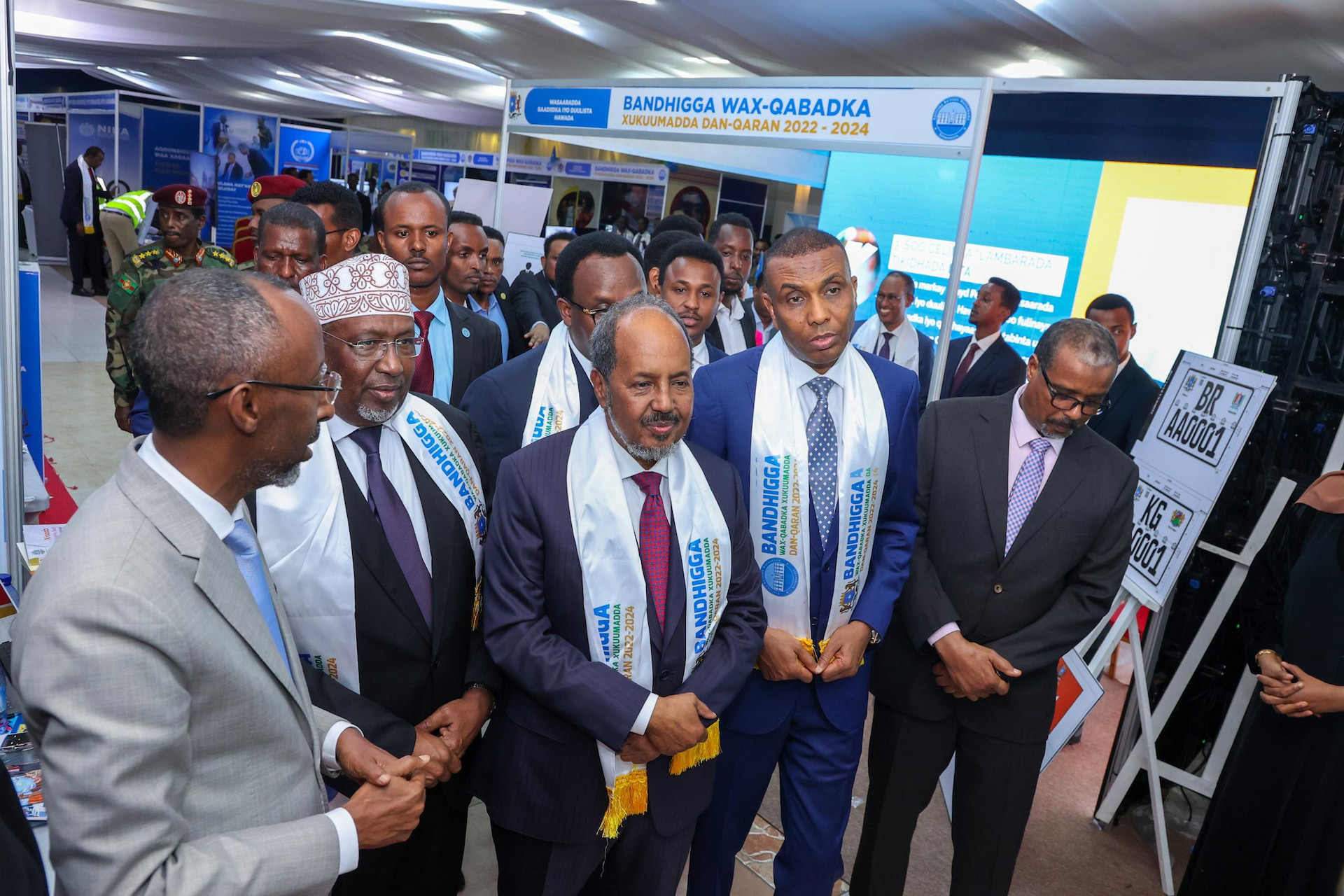 Somali President Reviews Dan Qaran Government’s Two-Year Achievements