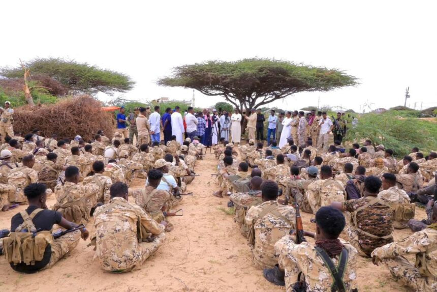 Governor Madaale Visits Security Forces In a show of support and appreciation