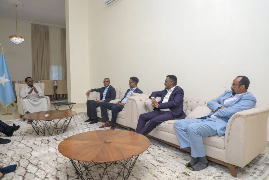 Deputy Prime Minister of Somalia Meets with SoDMA Commissioner
