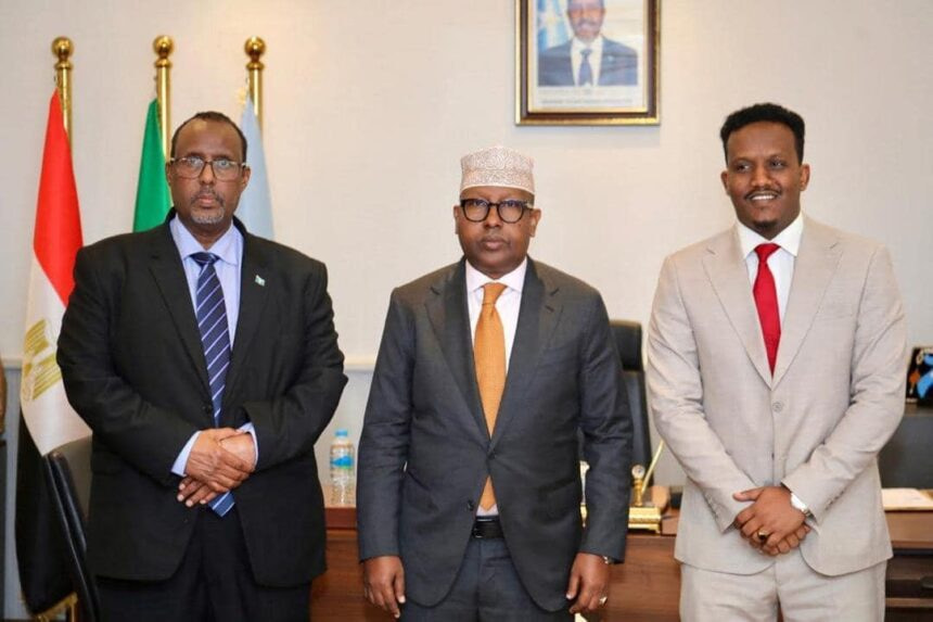 Minister of Foreign Affairs Visits Somali Embassy in Cairo, Highlights Strengthened Diplomatic Ties with Egypt