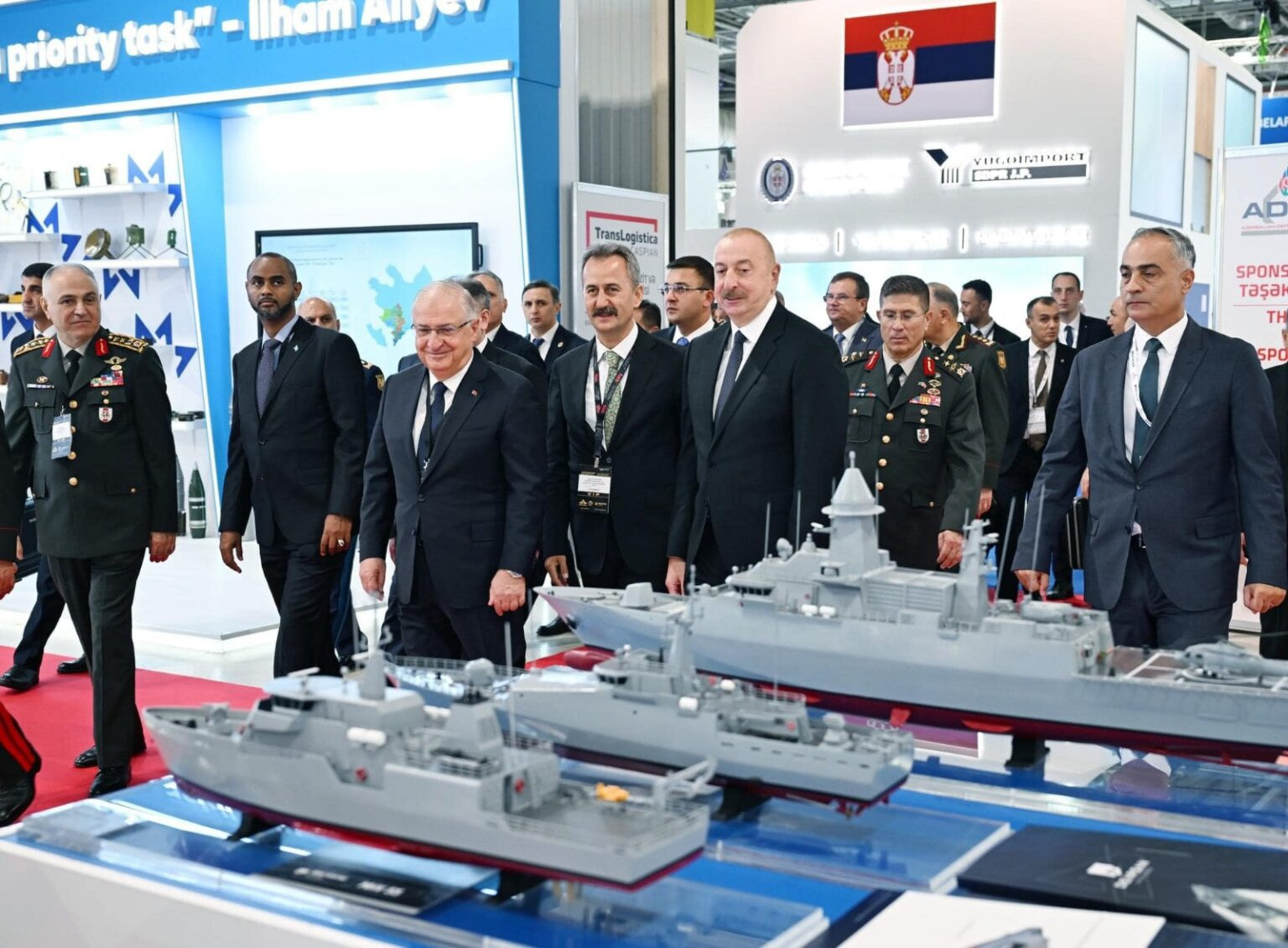 Somalia’s Defense Minister Attends Prestigious ADEX Defense Exhibition in Azerbaijan
