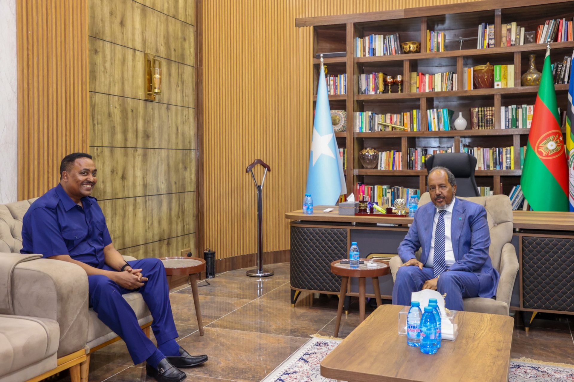 Somali President received IGAD Secretariat, Workneh Gebeyehu in Mogadishu