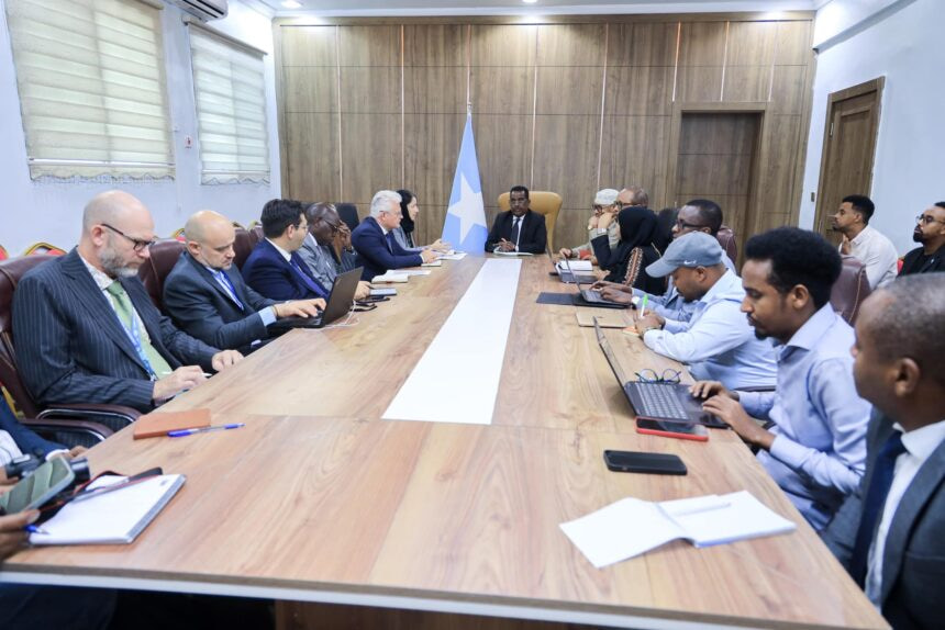 Mogadishu Hosts High-Level Meeting Between Somali Interior Ministry and UN Delegation