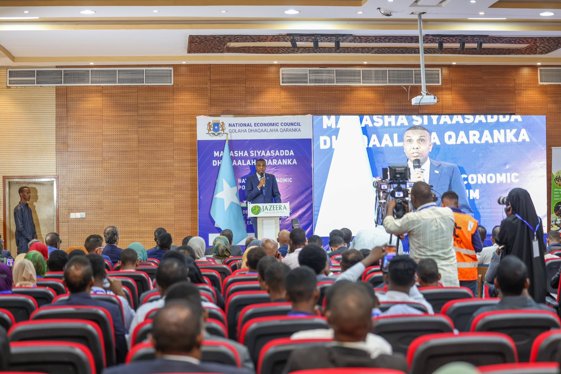 Prime Minister Hamza Abdi Barre Opens 7th National Economic Policy Forum