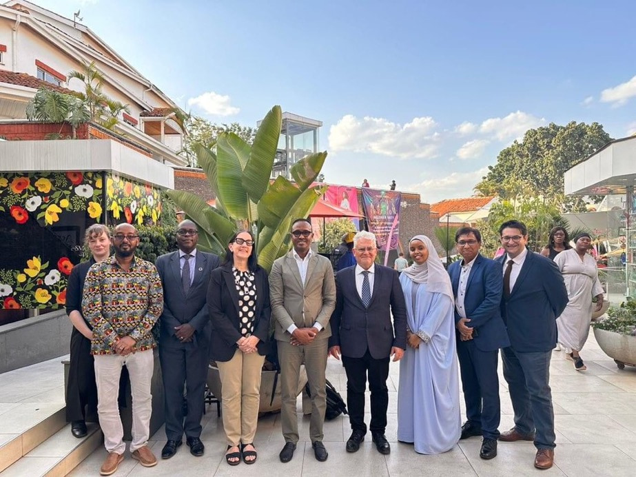 Commissioner of SoDMA meets a delegation from the UNDP in Nairobi