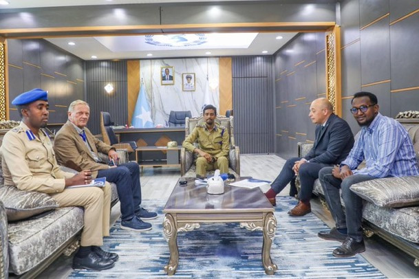 Police Commissioner receives head of EUCAP in Somalia