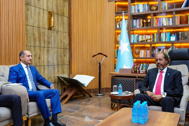 President Hassan receives Moroccan Special Envoy in Mogadishu