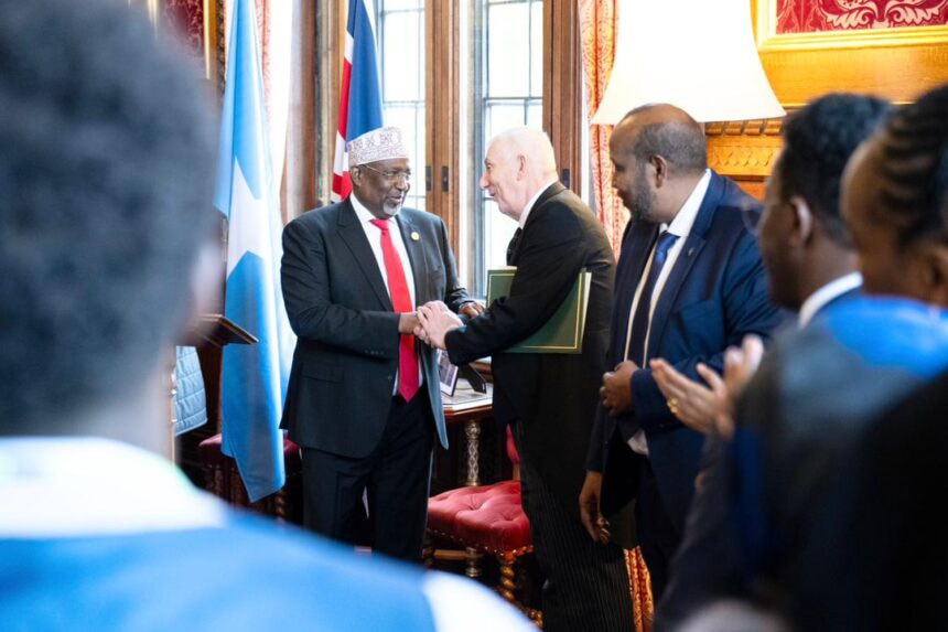 Somalia's Speaker of the Parliament Strengthens Parliamentary Ties with the United Kingdom