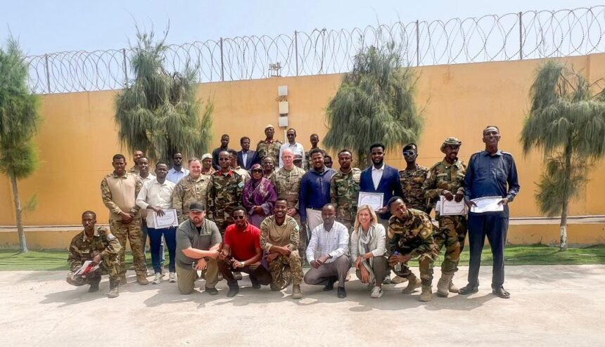Somali Defense Officers Complete Advanced Training Organized by the US Embassy