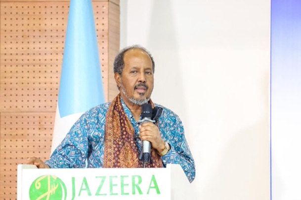 Somali President attends remembrance event for the late veteran Somali Politician