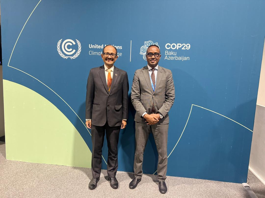 SoDMA Commissioner Leads Somalia's EW4ALL Initiative at COP29 for Climate Preparedness