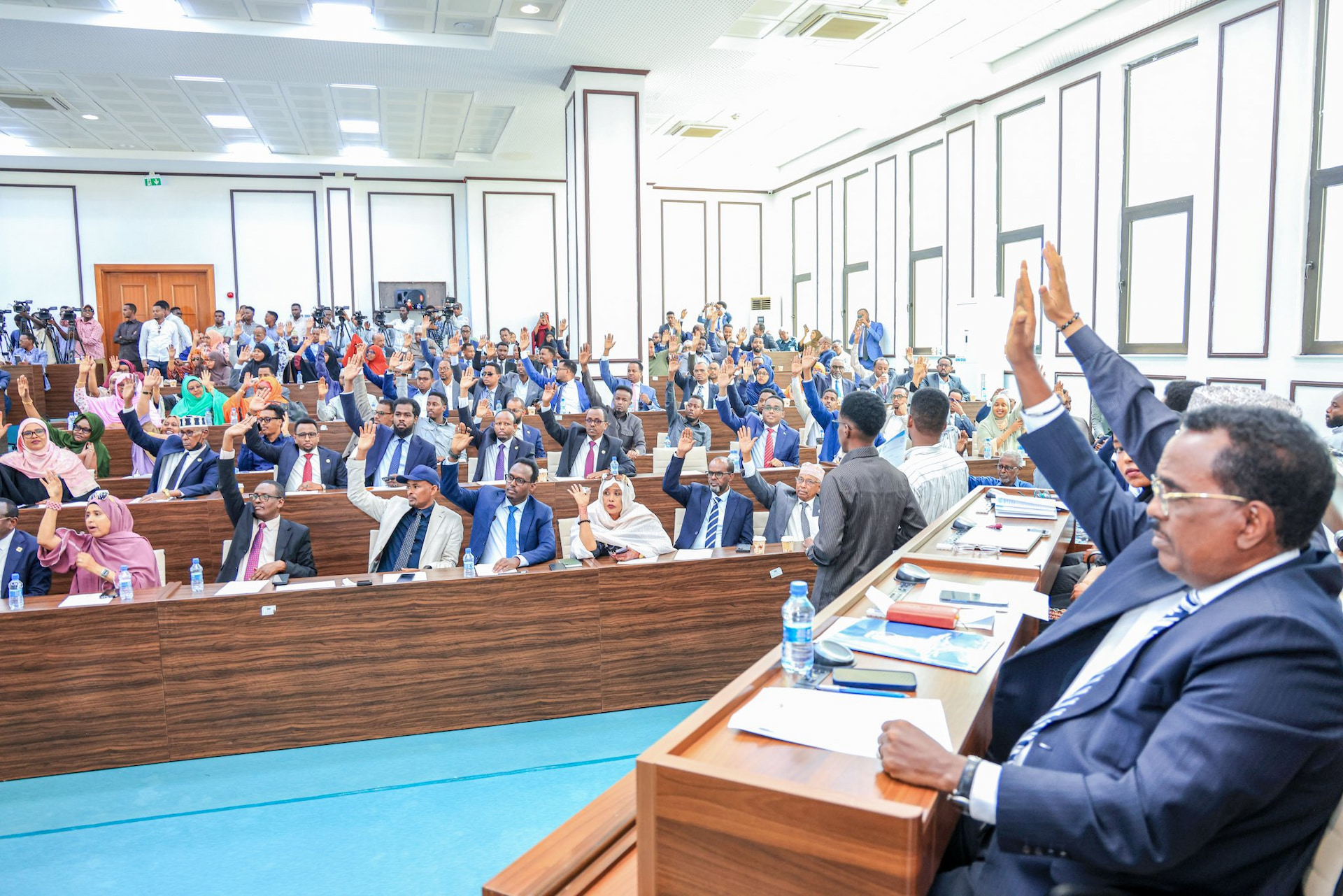 Somali Parliament approves election law