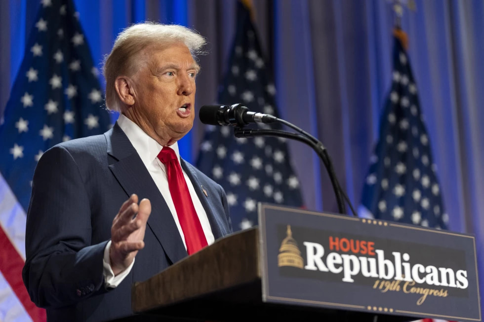 Trump vows to impose sweeping new tariffs on Mexico, Canada and China on first day in office