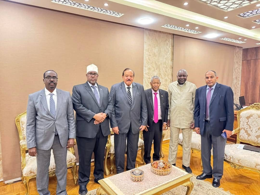 Somali Ambassador to Egypt meets Sudanese officials to strengthen bilateral ties