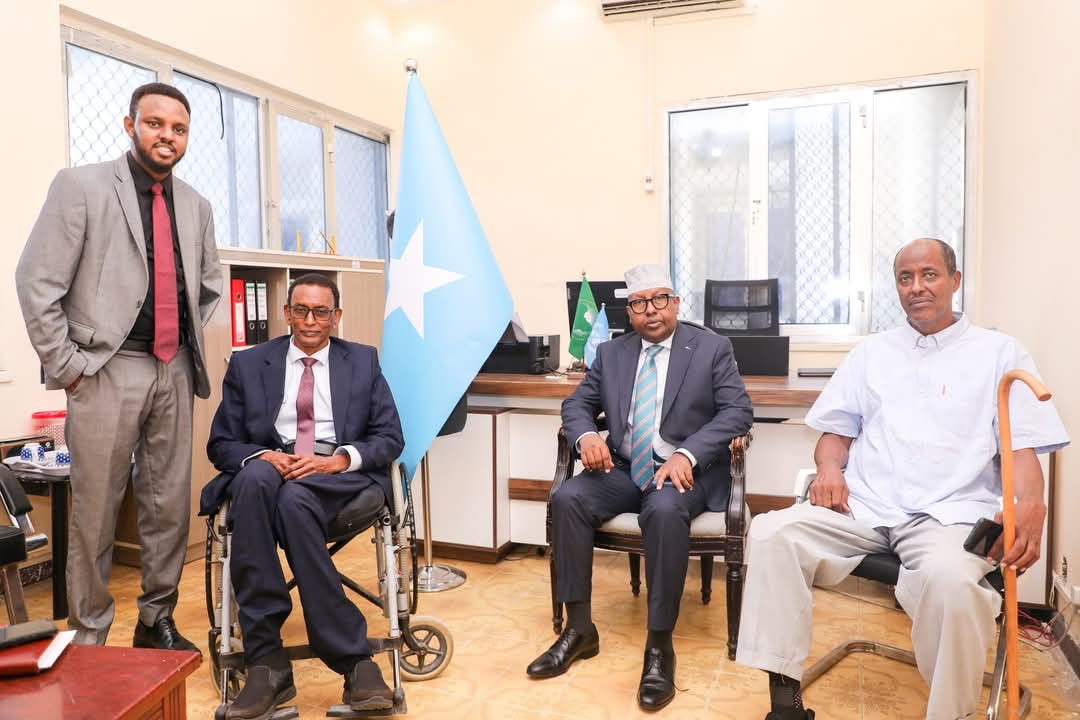 Foreign Affairs Minister Meets with Chairman of the National Disability Agency
