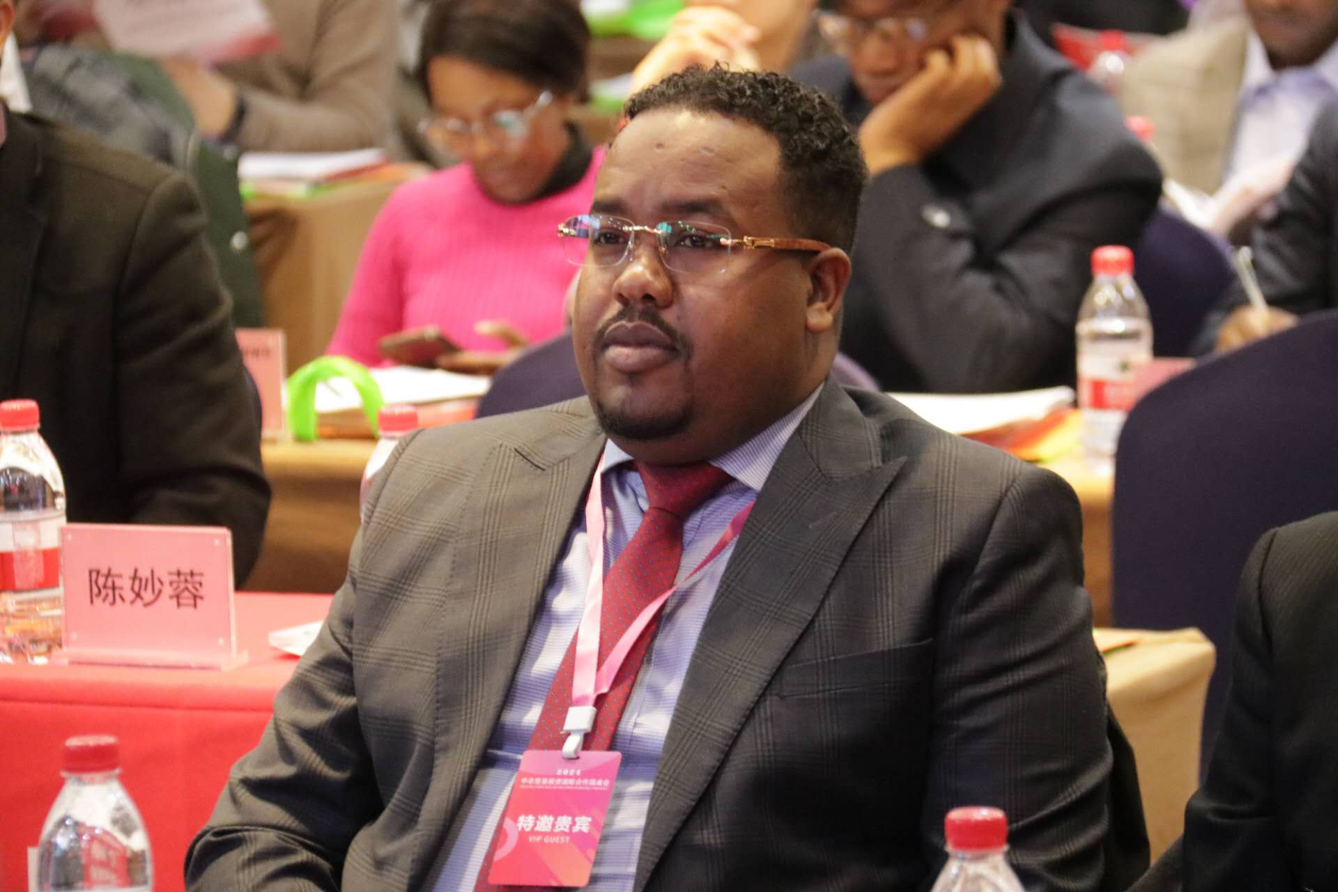 Somalia’s Commerce Attache participates in Trade and Investment Round-table in Beijing