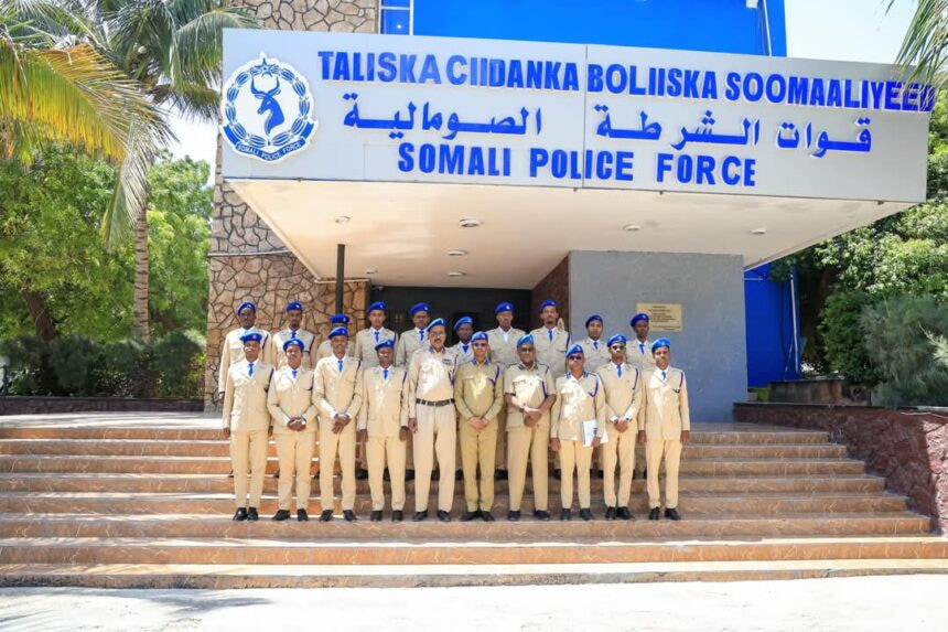 Deputy Police Commander Bids Farewell to Troops Departing for Training in Egypt