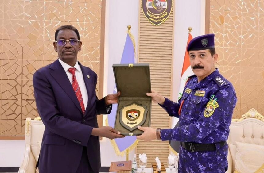 Somali Minister of Security Visits General Command of the Iraqi Police Force