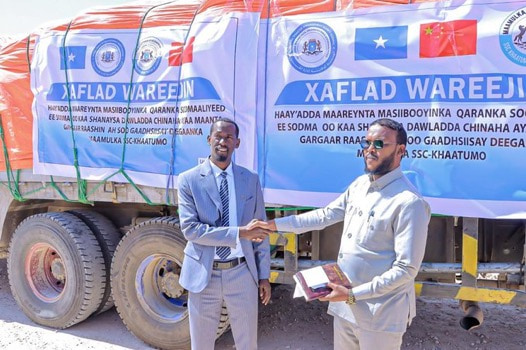 SoDMA delivers humanitarian aid to Laascaanod