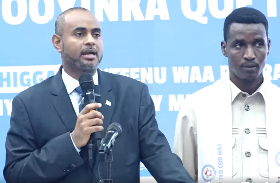An event supporting One-Person-One-Vote elections held in Mogadishu