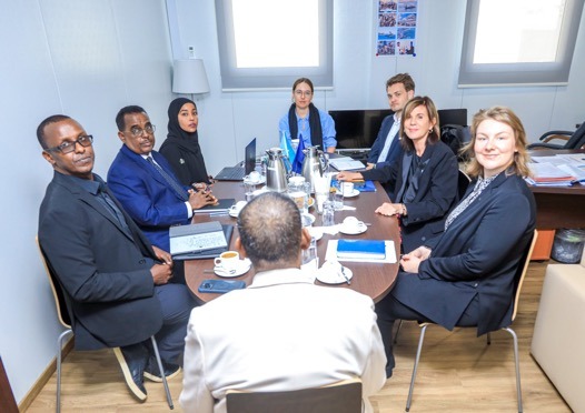 Minister of Interior meets EU Ambassador to Somalia