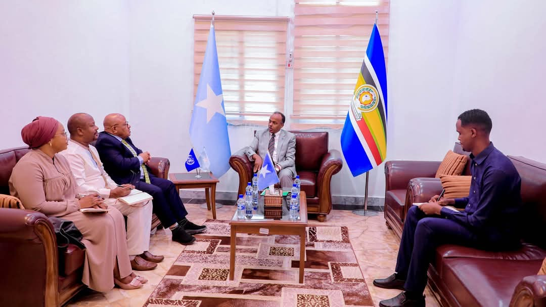 State Minister of Foreign Affairs meets AU Special Representative to Somalia