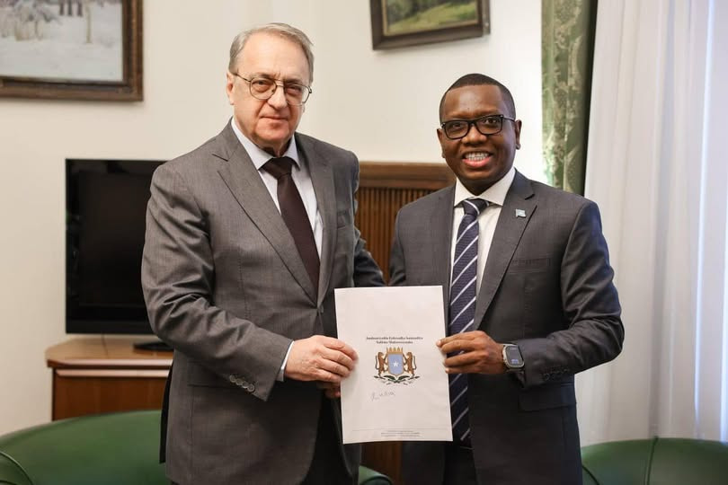 Somali Ambassador Mohamed Abukar Subayr Presents Credentials to Russian Government
