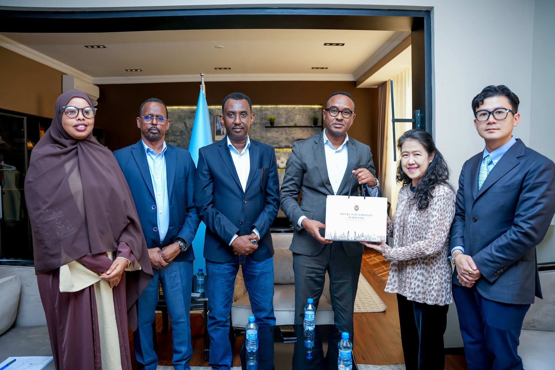 Somali Disaster Management Agency Welcomes Thai Ambassador, Discusses Humanitarian Cooperation