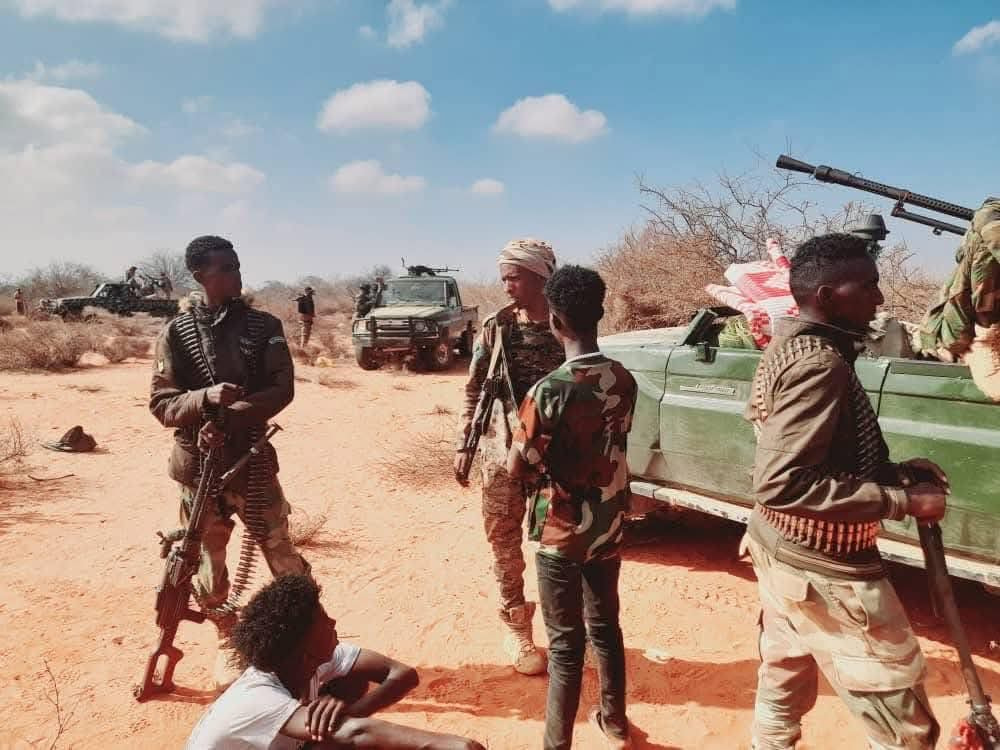 Somali National Army, local forces eliminate number of militants in Hiiraan region