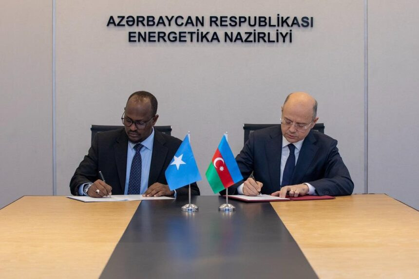 Somali Petroleum Minister Signs Cooperation Agreement with Azerbaijan