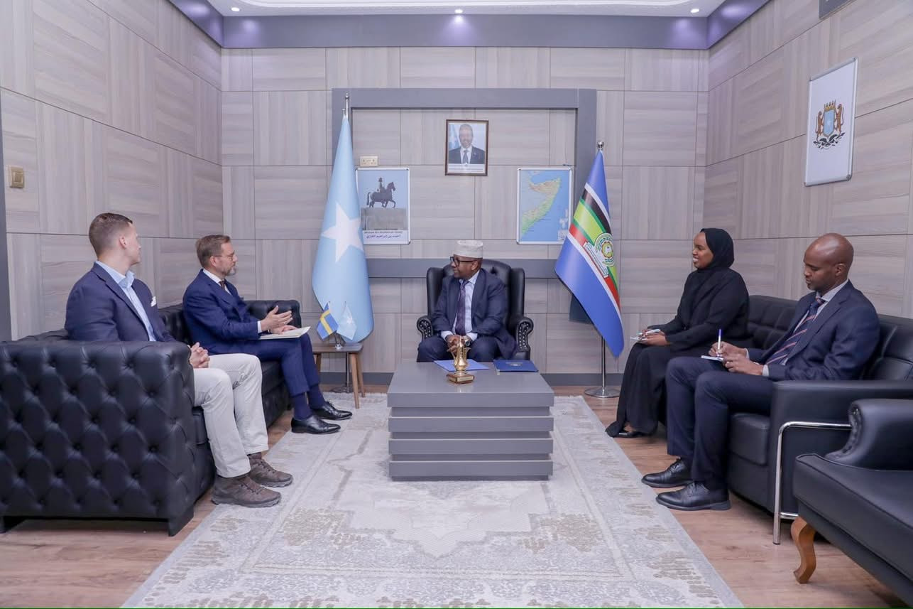 Somalia, Sweden Sign Cooperation Agreement in Mogadishu