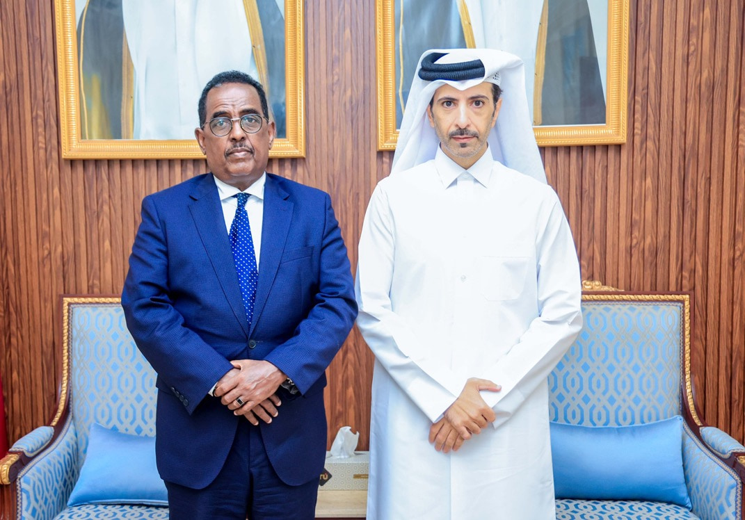 Minister of Interior meets Ambassador of Qatar to Somalia