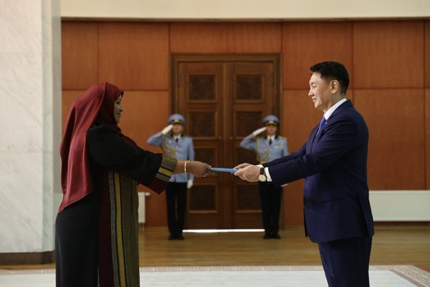 Somalia Re-establishes Diplomatic Presence in Mongolia as Ambassador Presents Credentials