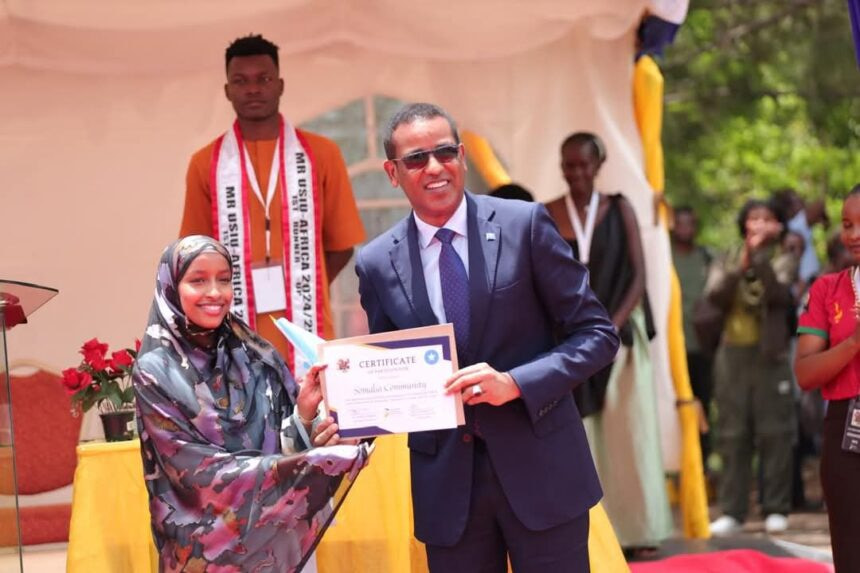 Somali Ambassador Attends Cultural Performance by Somali Students in Nairobi