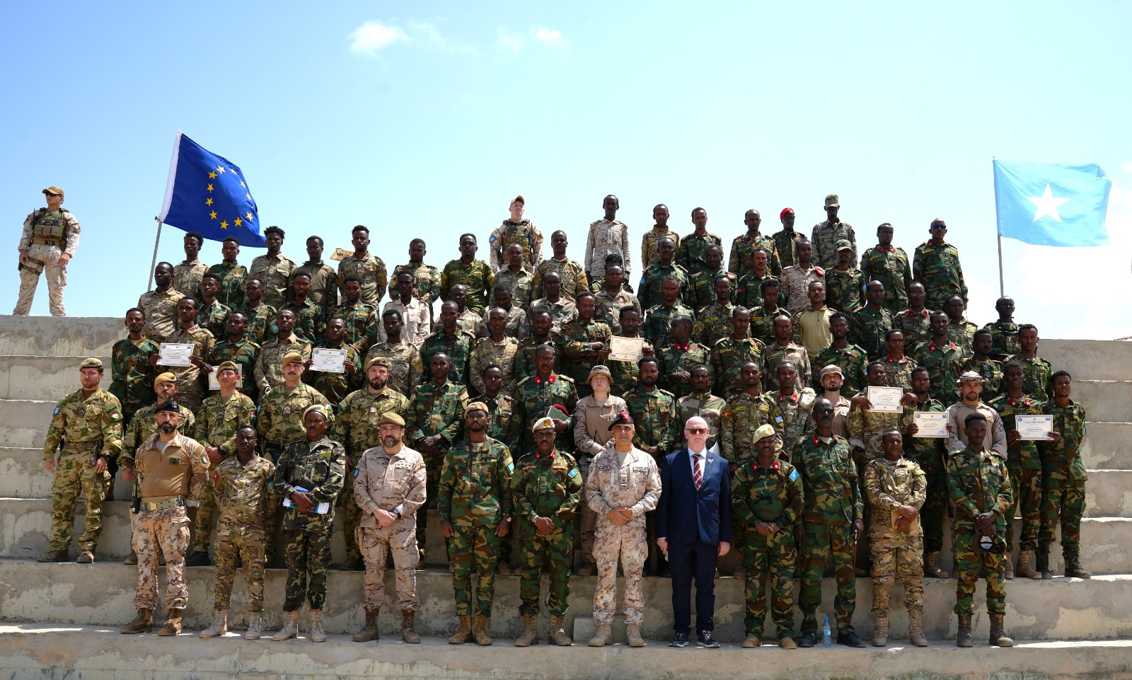 EUTM-S Concludes Five Specialized Training Courses, Boosting Somali National Army Capabilities