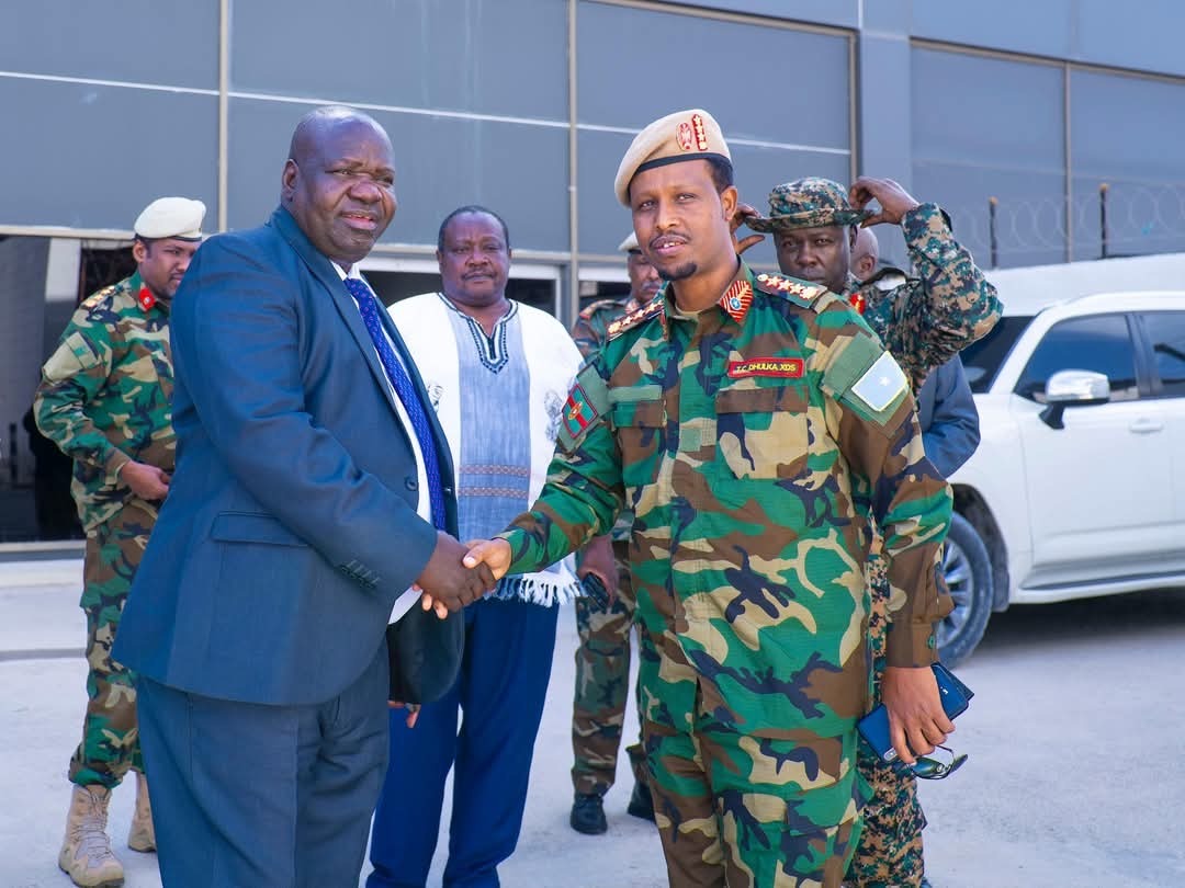 Military Ties Deepen as Uganda’s Deputy Army Chief Visits Mogadishu