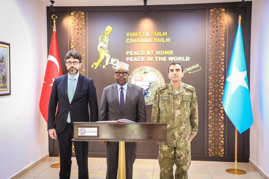 Defence Minister Fiqi Praises TURKSOM Training School's Contribution to Somali National Army