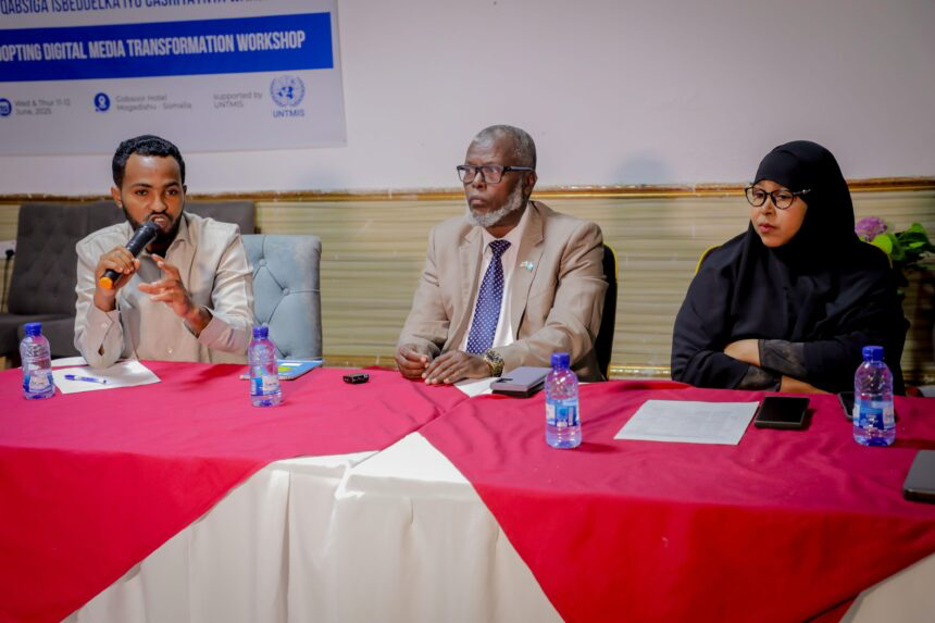 Ministry of Information Hosts Workshop to Modernize Somali Media and Adapt to Global Standards