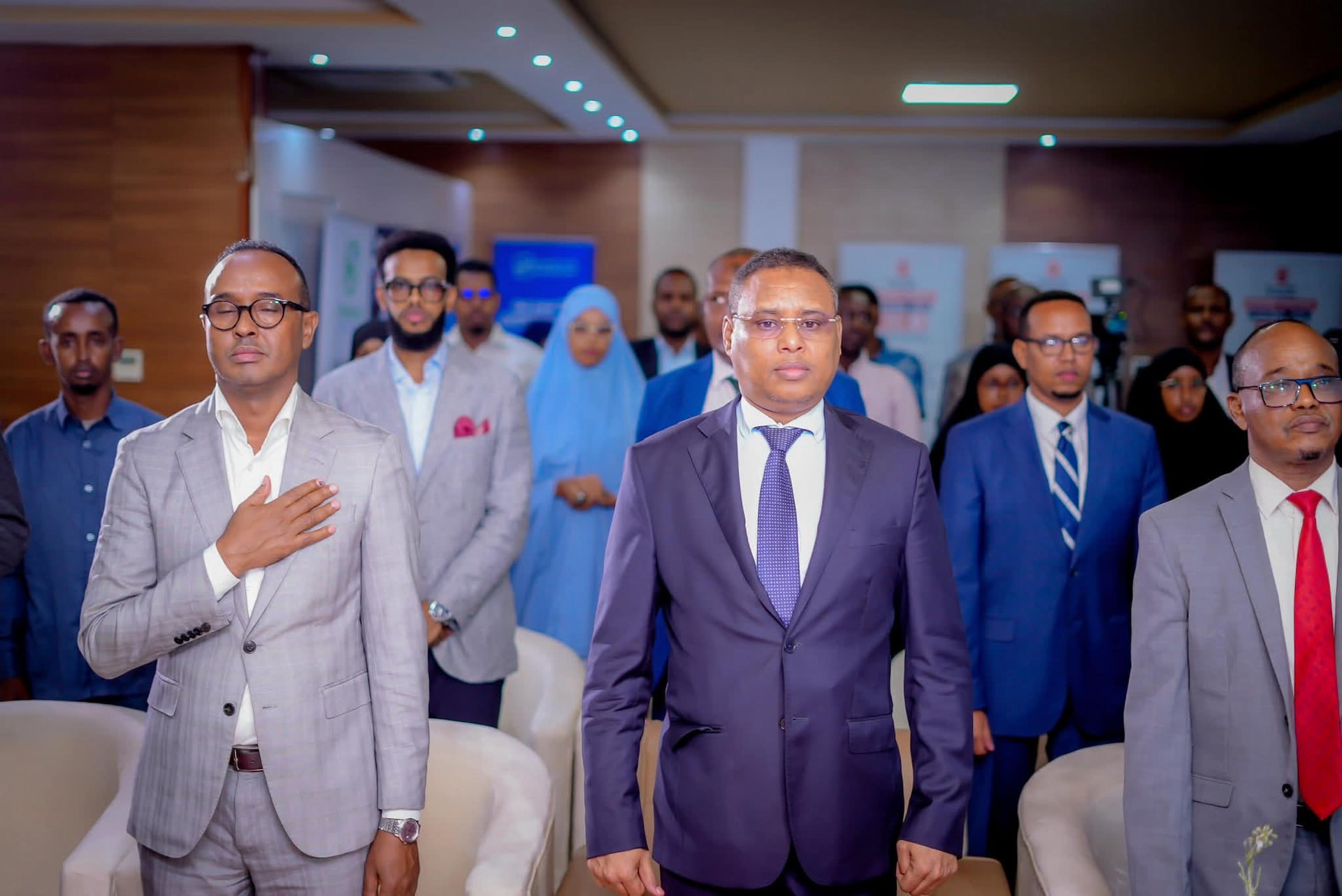Second Deputy Prime Minister Welcomes Partnership Between Save the Children and Hormuud Telecom