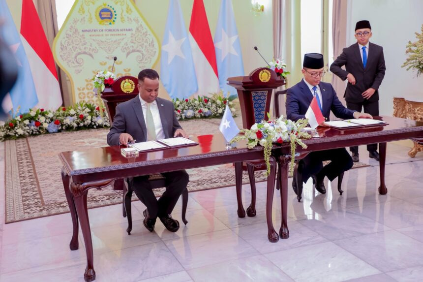 Somalia and Indonesia Cement Diplomatic Bonds with Key Cooperation Agreement