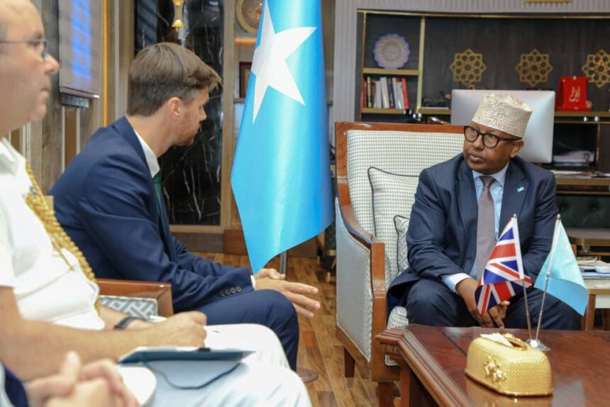 Somalia and United Kingdom Reaffirm Security Cooperation in High-Level Meeting