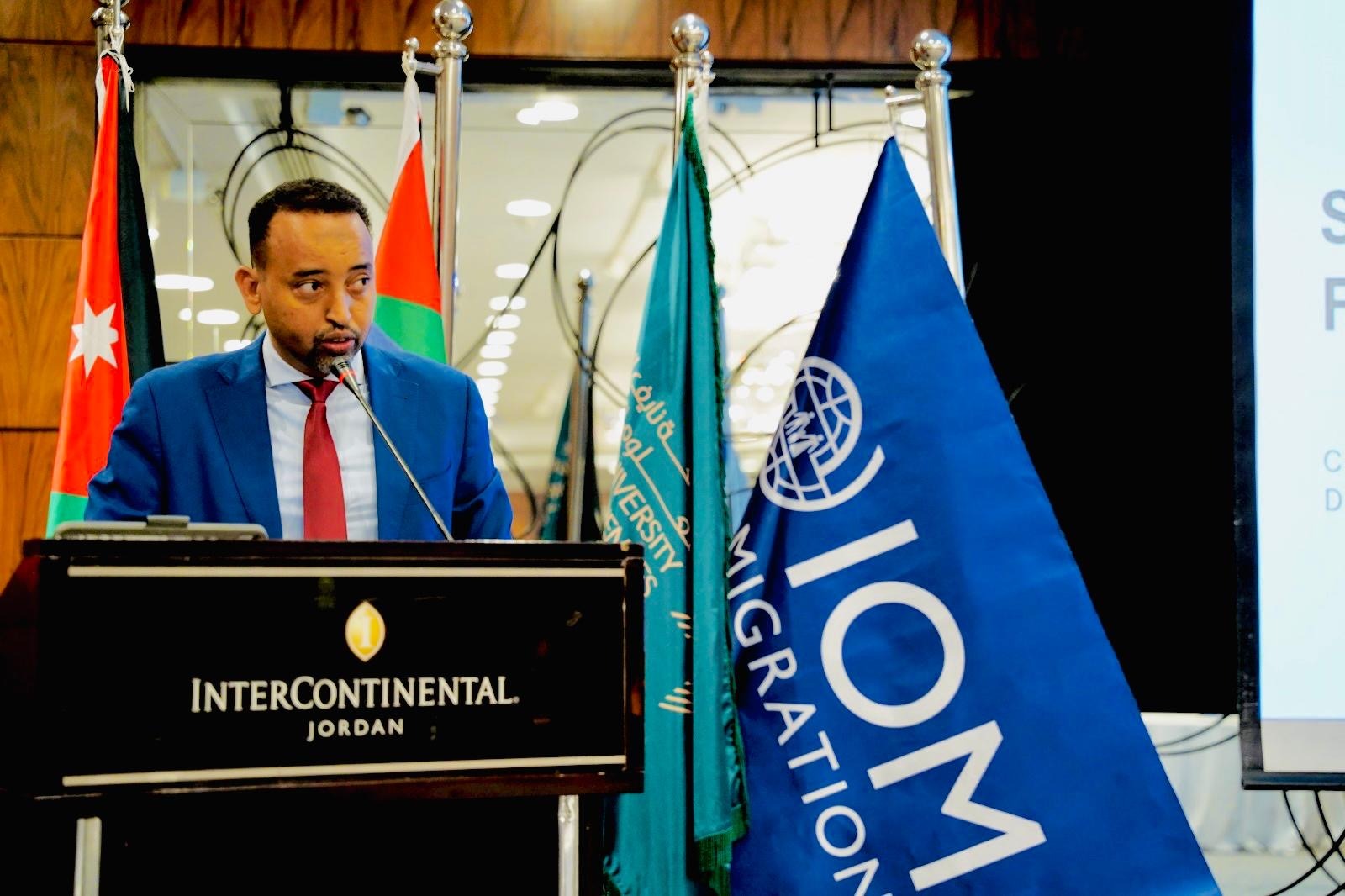 Somalia’s CID Chief Participates in Regional Conference on Combating Irregular Migration in Jordan