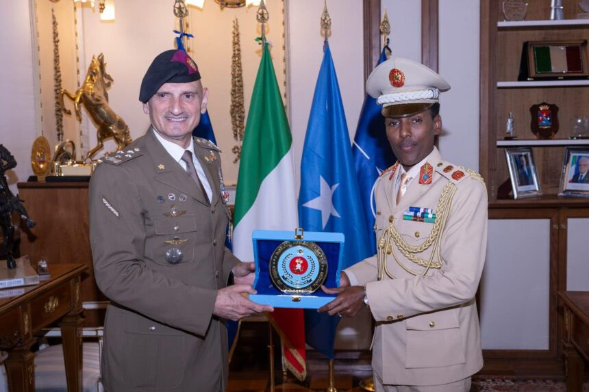 Italy Hosts Somali Military Delegation for Discussions on Security Partnership