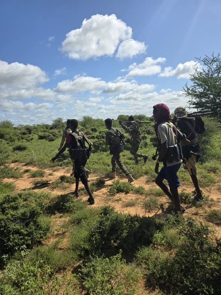 Somali National Army and Local Forces Destroy Al-Shabaab Hideouts in Galgaduud
