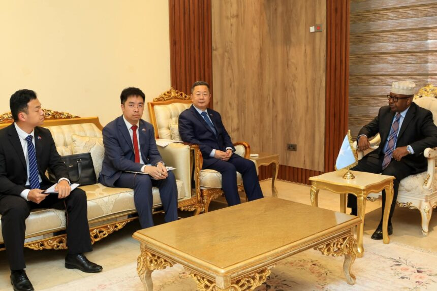 Somali Defense Minister Meets with Chinese Ambassador to Bolster Military Cooperation